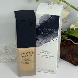 Decorte Zen Wear Ultra Longwear Multi-Proof Foundation - W21 - 1 fl oz - NIB